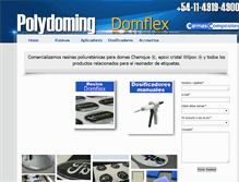 Tablet Screenshot of polydoming.com